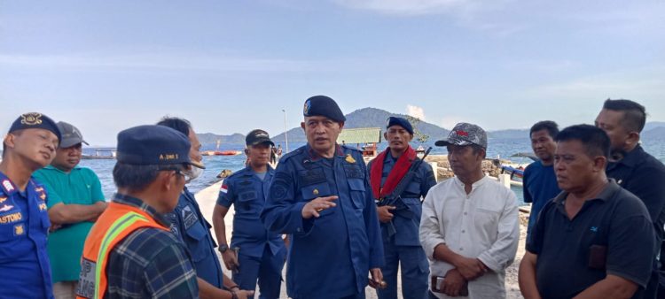 Kepala PKPLP Dirikan Posko Pengawasan Wisata Bahari di Ketapang, Pesawaran