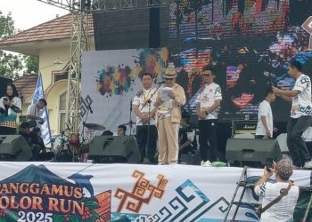 Tanggamus Colour Run 2025: Meriah, Olahraga Sehat dan Dorong UMKM