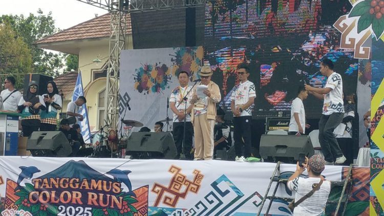 Tanggamus Colour Run 2025: Meriah, Olahraga Sehat dan Dorong UMKM