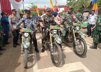 Bupati Pringsewu Resmi Buka Karya Bakti TNI di Tanjung Rusia Timur: Sinergi Bangun Desa, Perkuat Gotong Royong