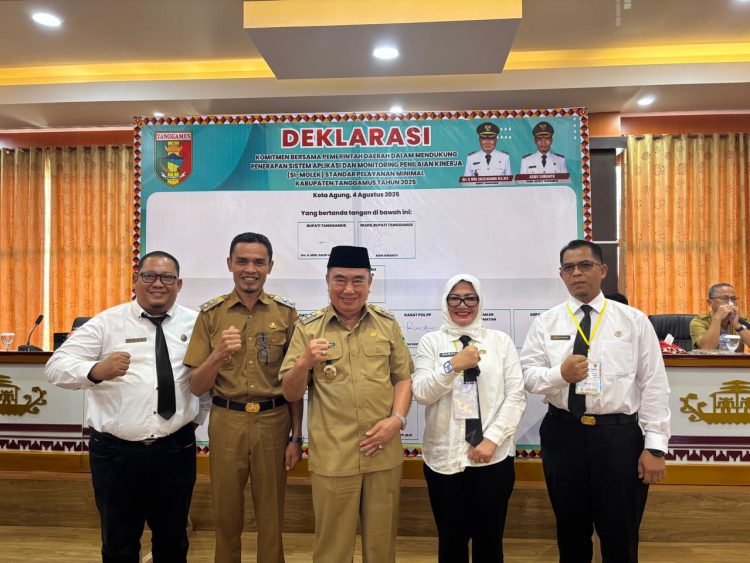 Bupati Tanggamus Tegaskan Komitmen Penuh terhadap Peningkatan Layanan Dasar Lewat Deklarasi SPM