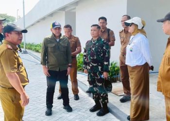 Pemkab Lampung Selatan Matangkan Persiapan Upacara HUT RI ke-80 di Menara Siger