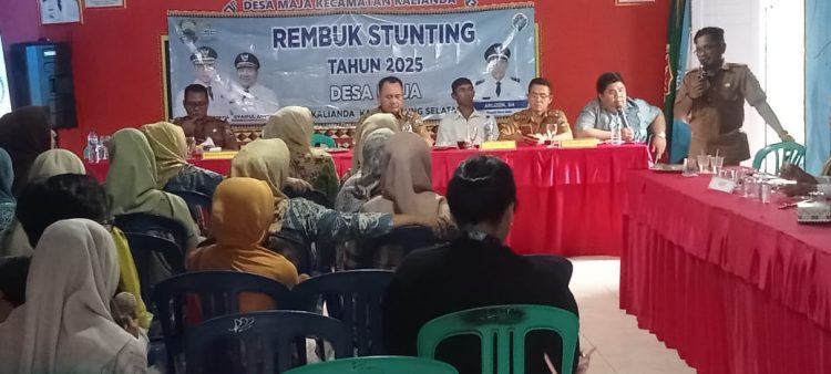 Desa Maja Gelar Rembuk Stunting 2025, Dorong Sinergi Tangani Gizi Balita