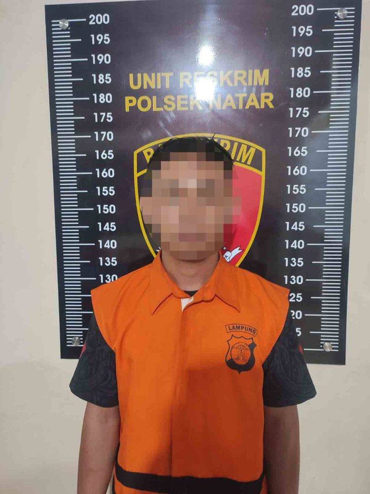 Tekab 308 Polsek Natar Ringkus Pencuri HP Mahasiswi di Tengah Acara Hajatan