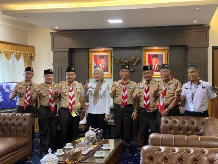Kwarnas Gerakan Pramuka Audiensi dengan Wakil Gubernur Lampung, Bahas Kesiapan Tuan Rumah KPN 2028