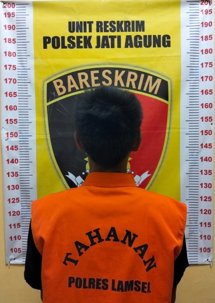 Tekab 308 Polsek Jati Agung Ringkus Pelaku Pembobolan Toko Sparepart di Lampung Selatan