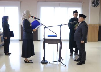 Wagub Jihan Lantik dr. Imam Ghozali sebagai Direktur RSUD Dr. H. Abdul Moeloek