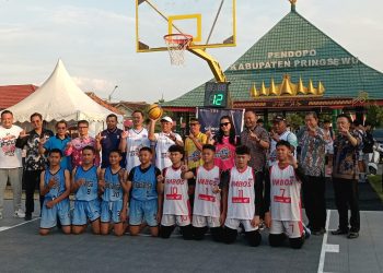 Bupati Pringsewu Resmi Buka Road to QRIS 3X3 Siger Slam 2025