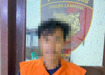 Tekab 308 Polsek Katibung Amankan Pencuri Mesin Pompa Air Masjid Di Lampung Selatan