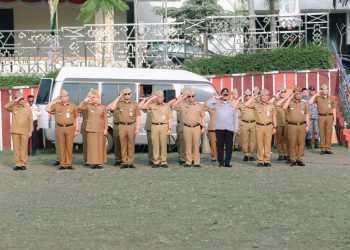 Gubernur Lampung Instruksi Gerakan Pengibaran Bendera Merah Putih
