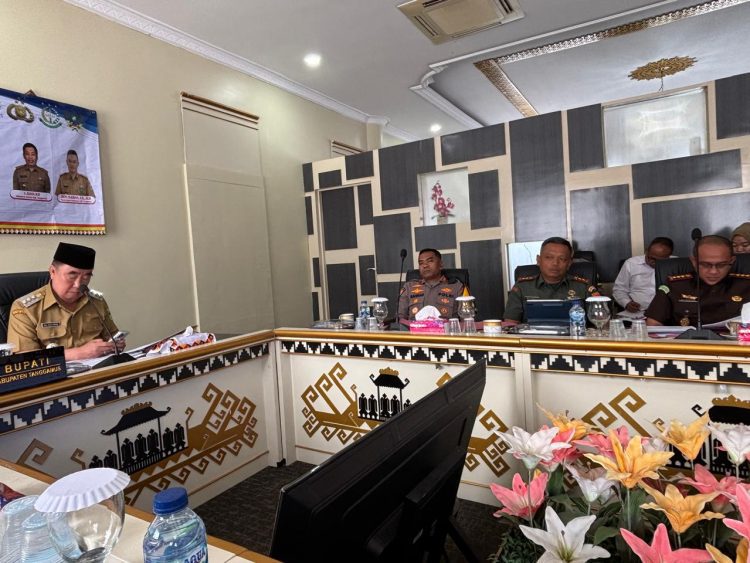 Rakor Forkopimda Tanggamus Bahas Antisipasi Dinamika Global hingga Penanganan Bencana