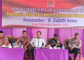 Sosialisasi Empat Pilar Kebangsaan MPR di Desa Sidorejo Lampung Selatan: Anggota DPR RI H. Zulkifli Anwar Ajak Masyarakat Memahami Pancasila, UUD 1945, NKRI dan Bhinneka Tunggal Ika