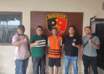 Tekab 308 Polsek Natar Bekuk Pencuri Puluhan Tiang Pembatas Jalan Tol