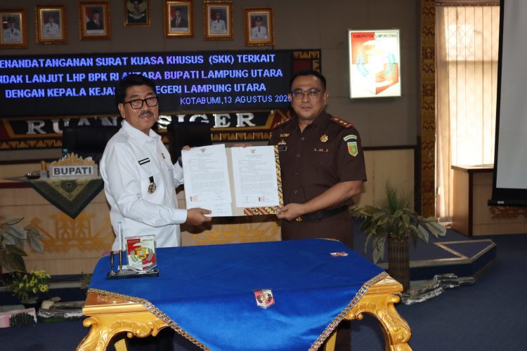 Pemkab Dan Kejari Lampung Utara Perkuat Sinergi Tindak Lanjut LHP BPK