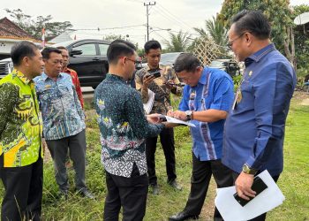 Tim Kemendagri dan Kemen PUPR Tinjau Calon Lokasi SPPG di Kabupaten Tanggamus