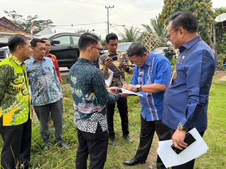 Tim Kemendagri dan Kemen PUPR Tinjau Calon Lokasi SPPG di Kabupaten Tanggamus