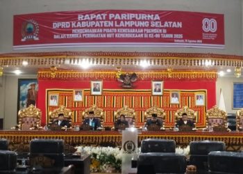 DPRD Lampung Selatan Gelar Paripurna Istimewa HUT ke-80 RI, Presiden Soroti Program MBG dan Ketahanan Pangan