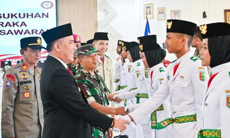 30 Anggota Paskibraka Pesawaran Siap Kibarkan Merah Putih di HUT RI ke-80