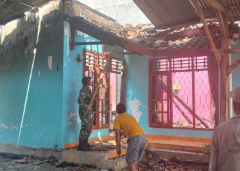 Kebakaran Rumah Permanen di Way Urang Lampung Selatan, Kerugian Diperkirakan Mencapai Rp 300 Juta
