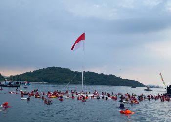 Berenang Merdeka di Pesawaran Dorong Pertumbuhan Wisata Bahari Berkelanjutan