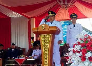 Pemkab Tanggamus Dan Forkopimda Gelar Upacara Peringatan HUT RI Ke-80 Dengan Semangat Persatuan Dan Kemajuan