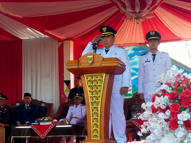 Pemkab Tanggamus Dan Forkopimda Gelar Upacara Peringatan HUT RI Ke-80 Dengan Semangat Persatuan Dan Kemajuan