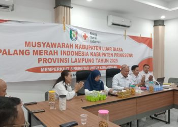 Rahayu Riyanto Pamungkas Terpilih Pimpin PMI Kabupaten Pringsewu Masa Bakti 2025-2030