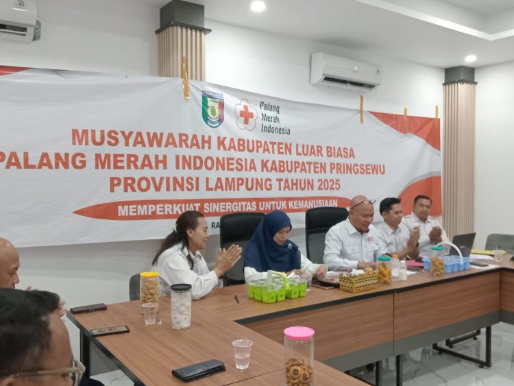 Rahayu Riyanto Pamungkas Terpilih Pimpin PMI Kabupaten Pringsewu Masa Bakti 2025-2030