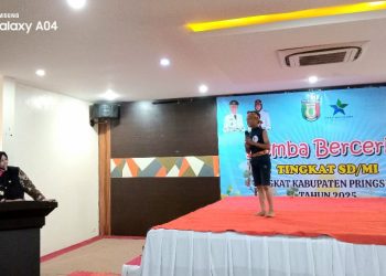 Pemkab Pringsewu Gelar Lomba Bercerita Tingkat SD dan MI Dorong Budaya Literasi Anak