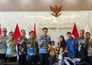 Raihan Diaz Rinawi Terima Beasiswa dan Dukungan Pendidikan dari Bupati Lampung Selatan