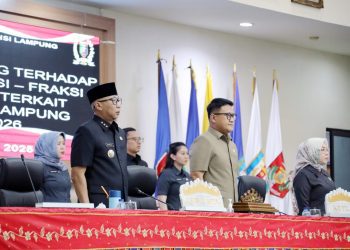 Jawaban Gubernur Lampung atas Pandangan Umum DPRD terhadap Raperda APBD 2026: Target Pendapatan Disusun Realistis dan Akuntabel