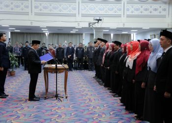 Pelantikan 96 Pejabat Baru di Lingkungan Pemprov Lampung, Dorong Birokrasi yang Lebih Efektif dan Responsif