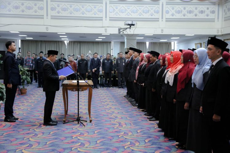 Pelantikan 96 Pejabat Baru di Lingkungan Pemprov Lampung, Dorong Birokrasi yang Lebih Efektif dan Responsif