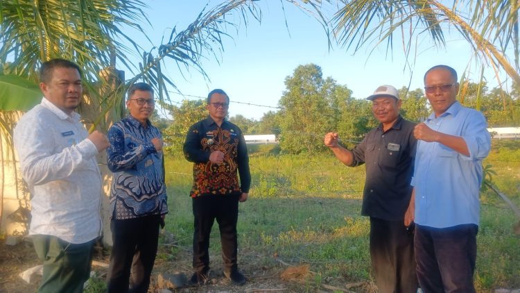 Pejabat Pemkab Lampung Selatan Tinjau Lokasi Tanah Korban Tol JTTS