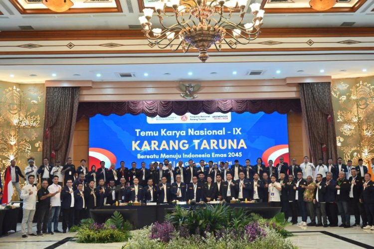 Dendi Ramadhona Hadiri Temu Karya Nasional Karang Taruna 2025, Budisatrio Djiwandono Resmi Jadi Ketua Umum