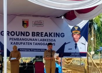 Bupati Tanggamus Resmikan Groundbreaking Labkesda, Dorong Peningkatan Pelayanan Kesehatan Masyarakat