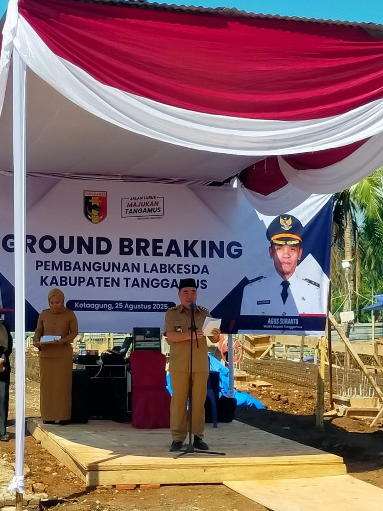 Bupati Tanggamus Resmikan Groundbreaking Labkesda, Dorong Peningkatan Pelayanan Kesehatan Masyarakat