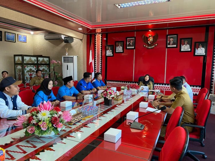 Audiensi Bersama Bunda Eva Dwiana, KNPI Kota Bandarlampung Siap Bersinergi Wujudkan Kota Maju dan Berdaya