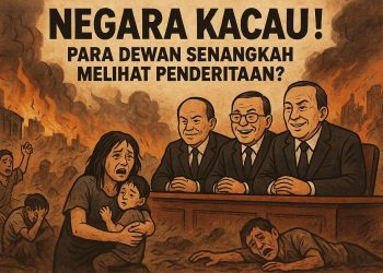 Negara Di Ambang Kekacauan, Ketidakpedulian Dewan dan Kepanikan Aparat Jadi Sorotan