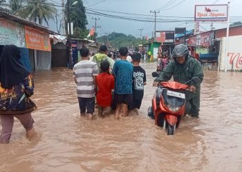 Ratusan Rumah Terendam Banjir dan Akses Jalan Wisata Lumpuh di Desa Sukajaya Lempasing, Pesawaran