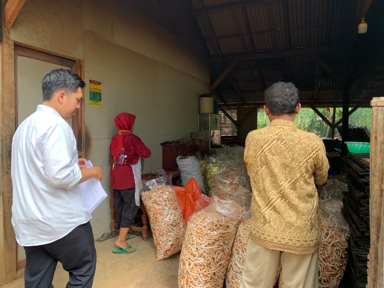 Pelaku UMKM Apresiasi Kunjungan Tim Badan Pertanahan Pringsewu