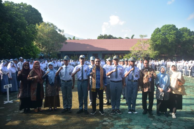 BNNK Lampung Selatan Dorong Generasi Muda Bebas Narkoba Lewat Program Siger Tapis di SMAN 2 Kalianda