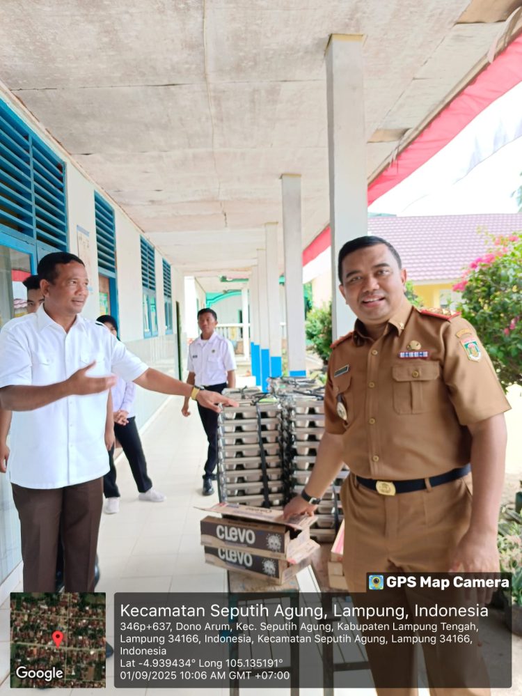 Bupati Lamteng Arditho Wijaya Resmikan Program Makan Bergizi Gratis untuk Siswa dan Ibu Hamil di Seputihagung