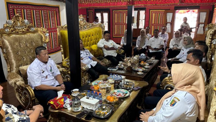 Audiensi Tim Evaluasi Penataan Desa Provinsi Lampung Bersama Bupati Tanggamus