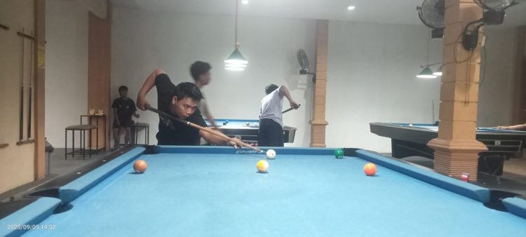 Wartawan PWI Pesawaran Tunjukkan Skill di Kejuaraan Biliar SIWO Lampung