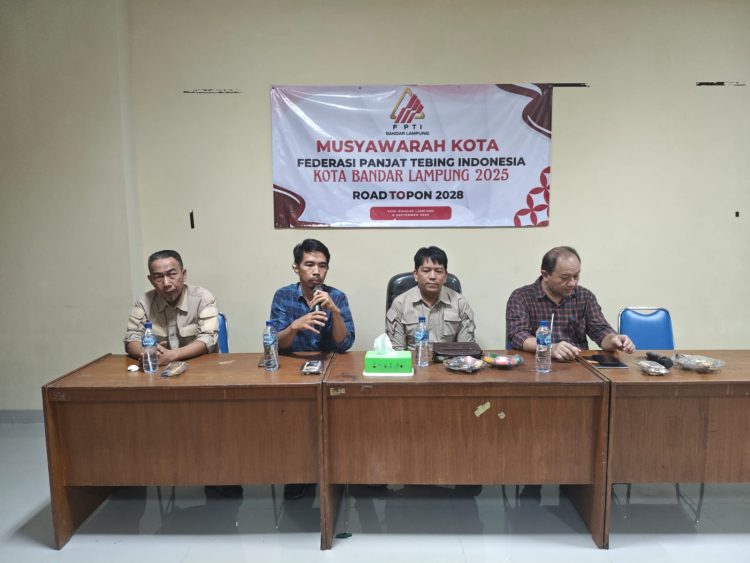 Musyawarah Kota FPTI Bandar Lampung Resmi Digelar, Aep Saripudin Terpilih Aklamasi Jadi Ketua Baru
