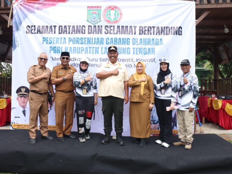 Wakil Bupati Lampung Tengah Apresiasi PORSENIJAR 2025: Ajang Guru Sehat, Kreatif, dan Berbudaya Menuju Indonesia Maju