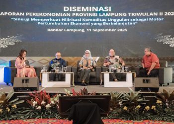 Diseminasi Laporan Perekonomian Lampung Triwulan II 2025: Sinergi Strategis Percepat Hilirisasi Menuju Indonesia Emas 2045