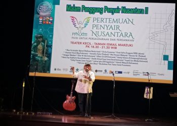Malam Panggung Penyair PPN XIII Meriah, Isbedy Stiawan ZS Buktikan Totalitas di “Tungku di Jalan Raya”