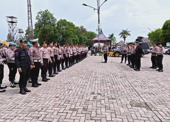 Polda Lampung Kerahkan 380 Personel untuk Amankan Laga Bhayangkara Presisi Lampung FC vs Persik Kediri di Stadion Sumpah Pemuda